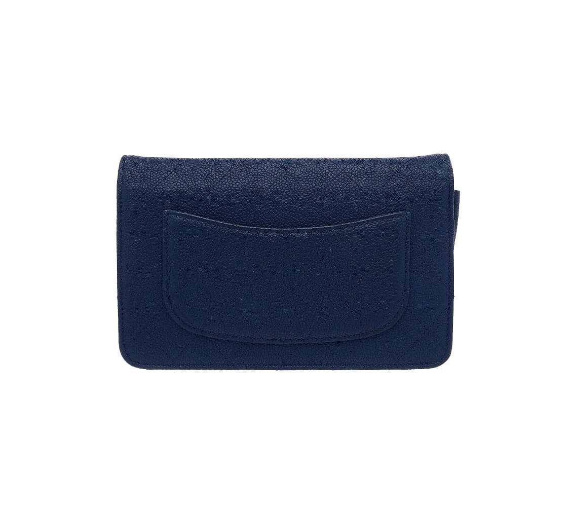 [A급] 샤넬 캐비어 쿠바 스퀘어 월렛 체인 크로스백 판매합니다!!! 상품이미지3