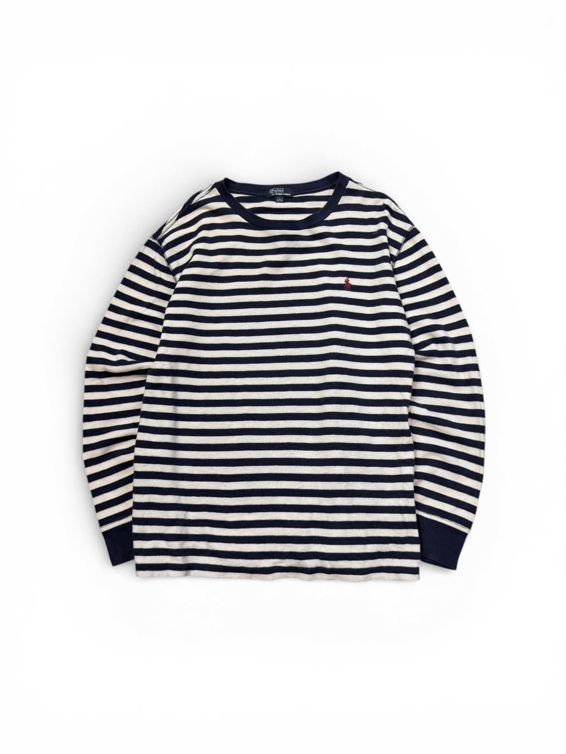 폴로 랄프로렌 와플 스트라이프 티셔츠 상품이미지1