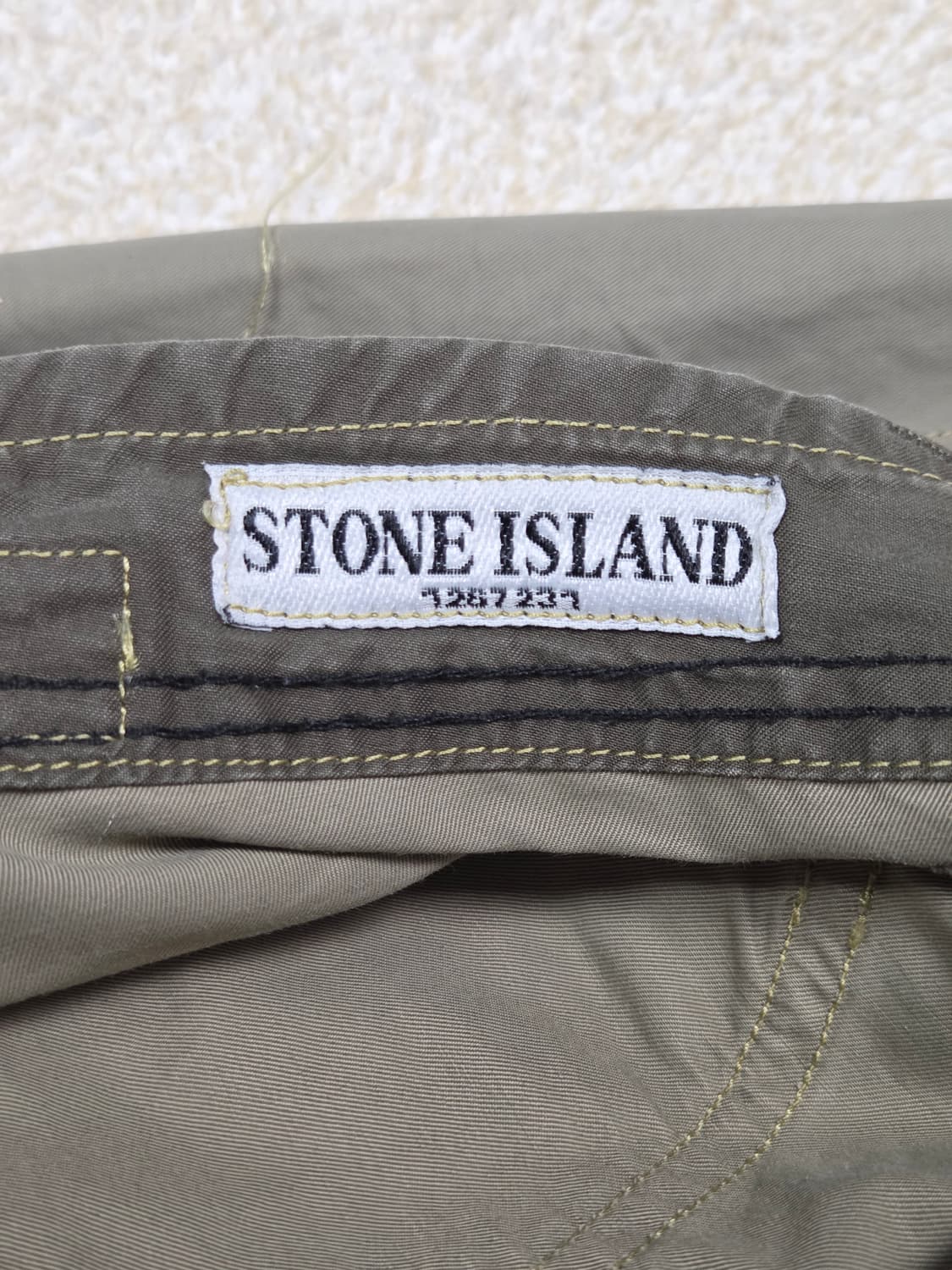 [스톤아일랜드] 코튼 나일론 유틸리티 카고 하프 팬츠 | S00148 상품이미지3