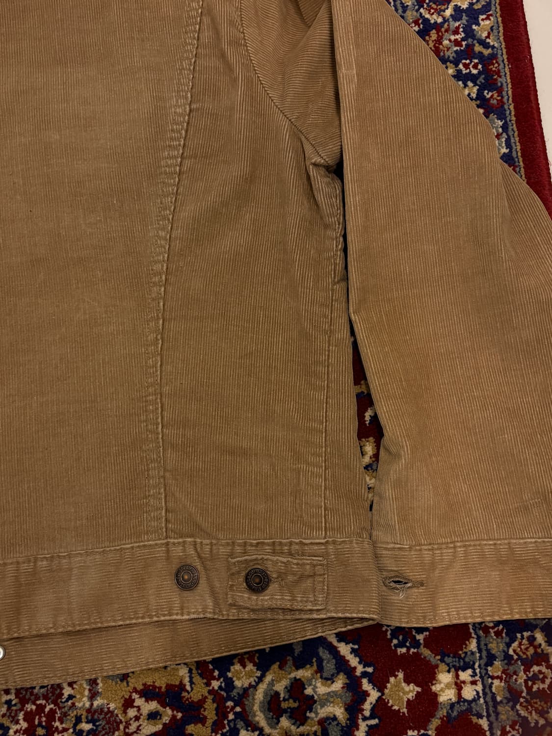 70s Levis 70505 코듀로이 트러커 자켓 상품이미지6