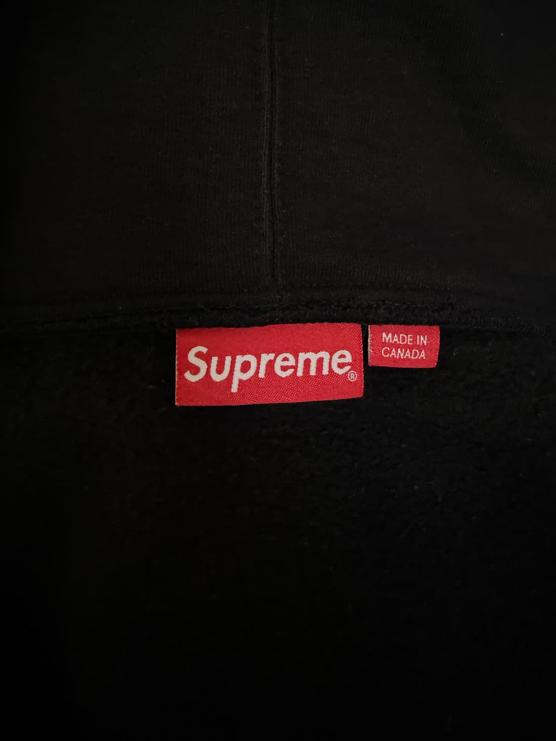 슈프림 스몰 박스 후드 집업 스웨트 셔츠 블랙 M사이즈 (23fw)팝니다 상품이미지4