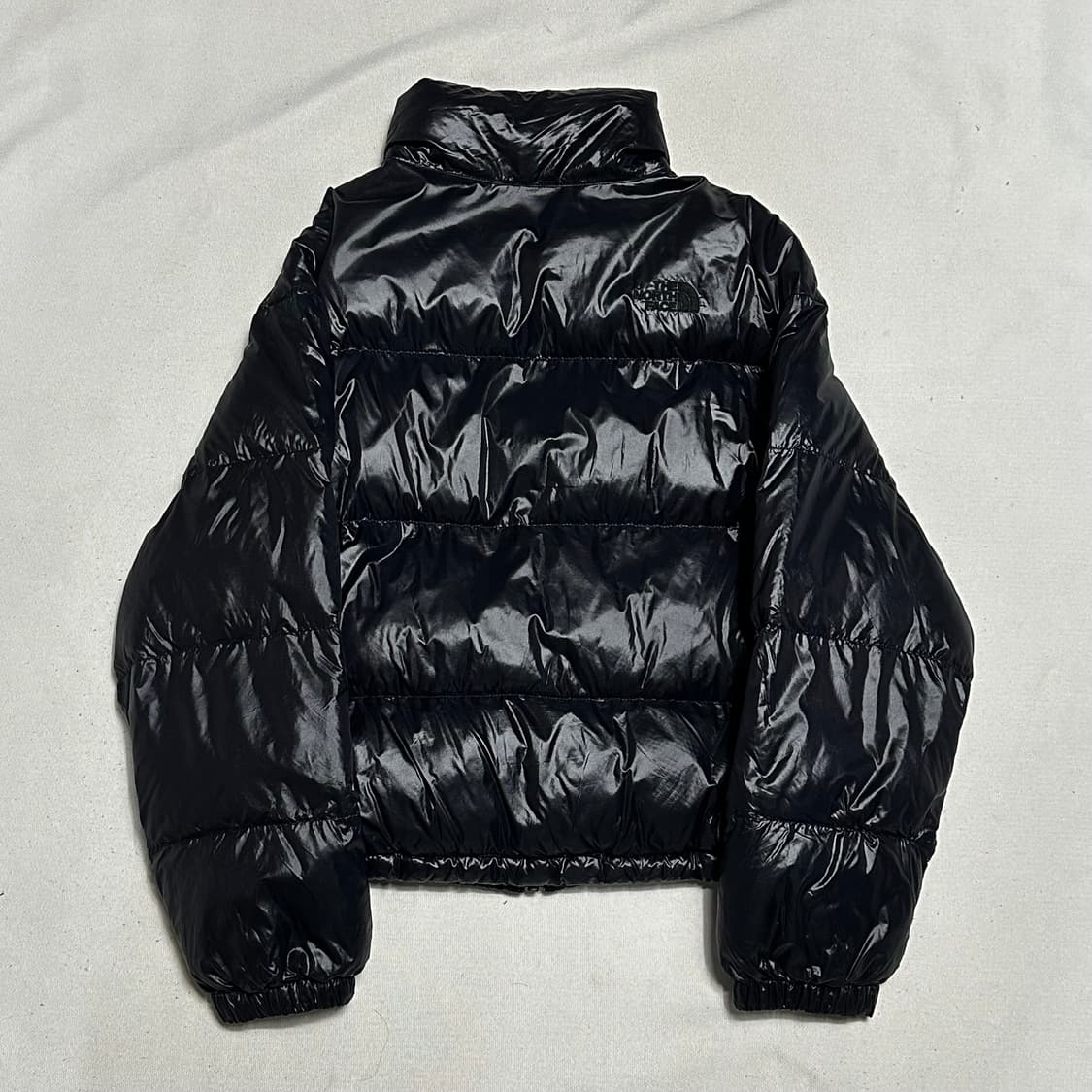 S 노스페이스 여성용 글로우 크롭 유광 패딩 상품이미지3