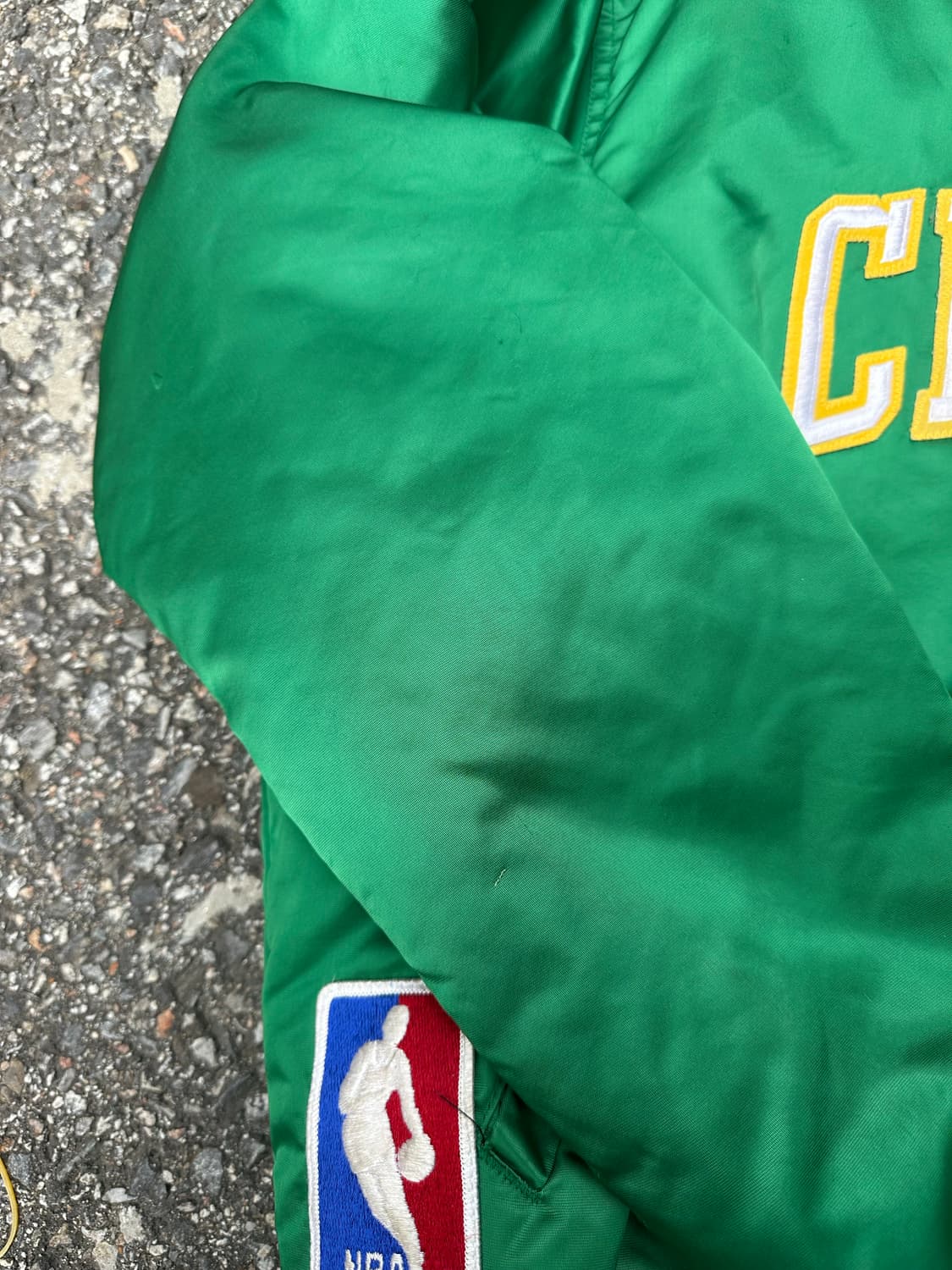 빈티지 90s 스타터 NBA 보스턴 셀틱스 바시티 자켓 상품이미지4