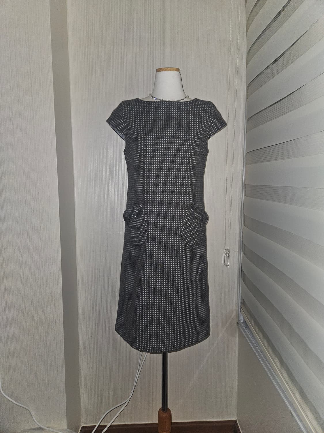 te chichi 윈터 그레이 울  포켓 원피스 니혼진 공겜여주 히메갸루 상품이미지2