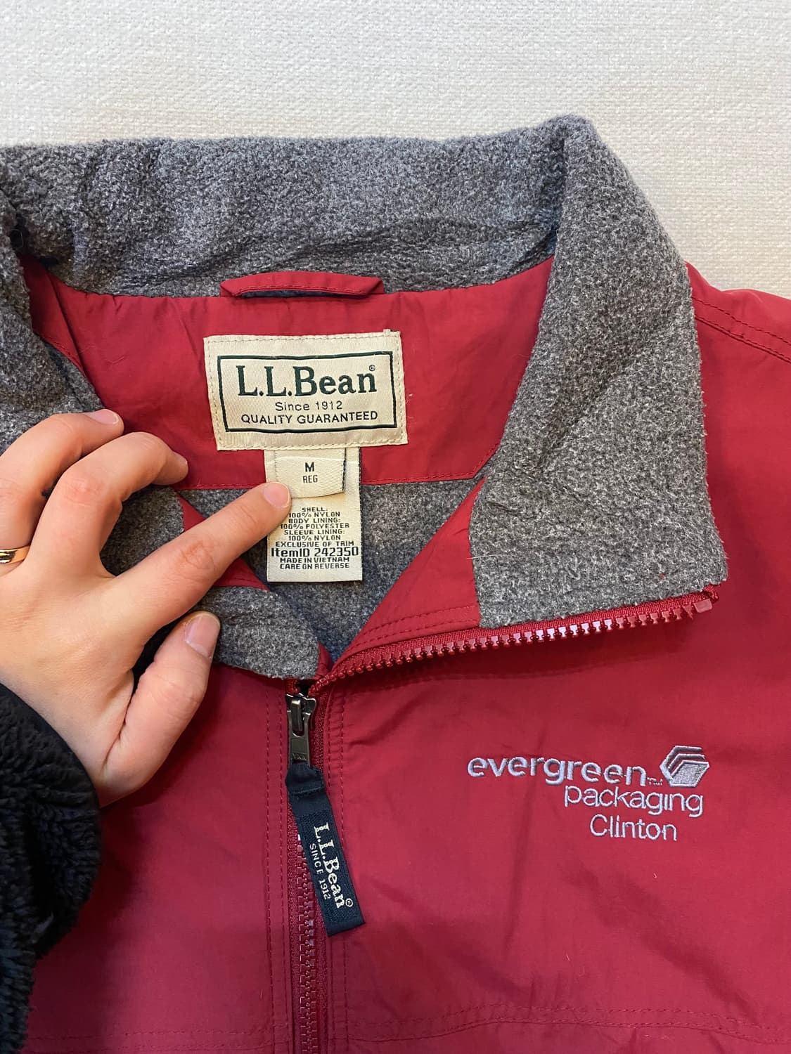 L.L.Bean work Nylon jacket 상품이미지3