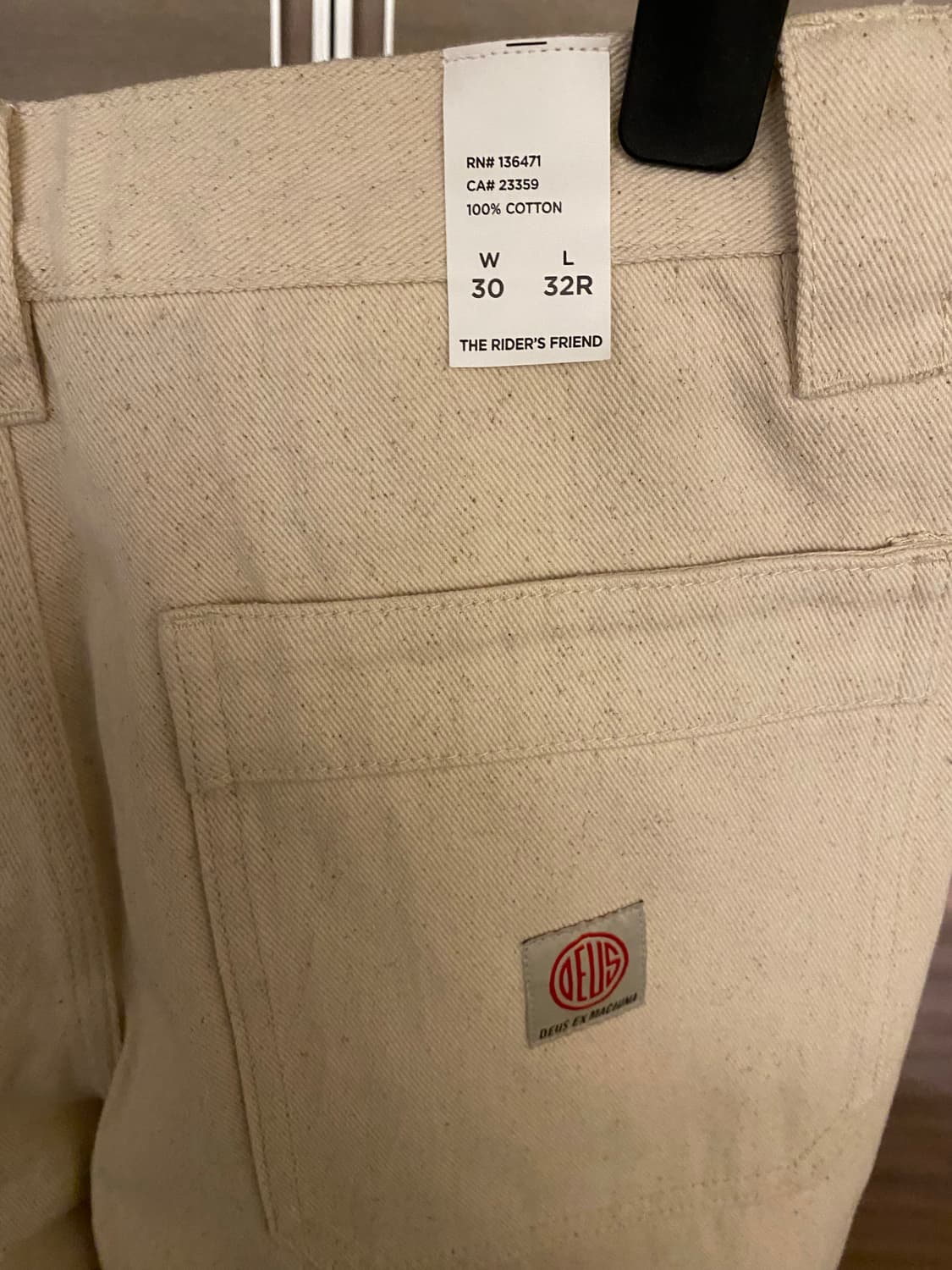 데우스 행크데님 뉴트럴 30*32 새상품 상품이미지4