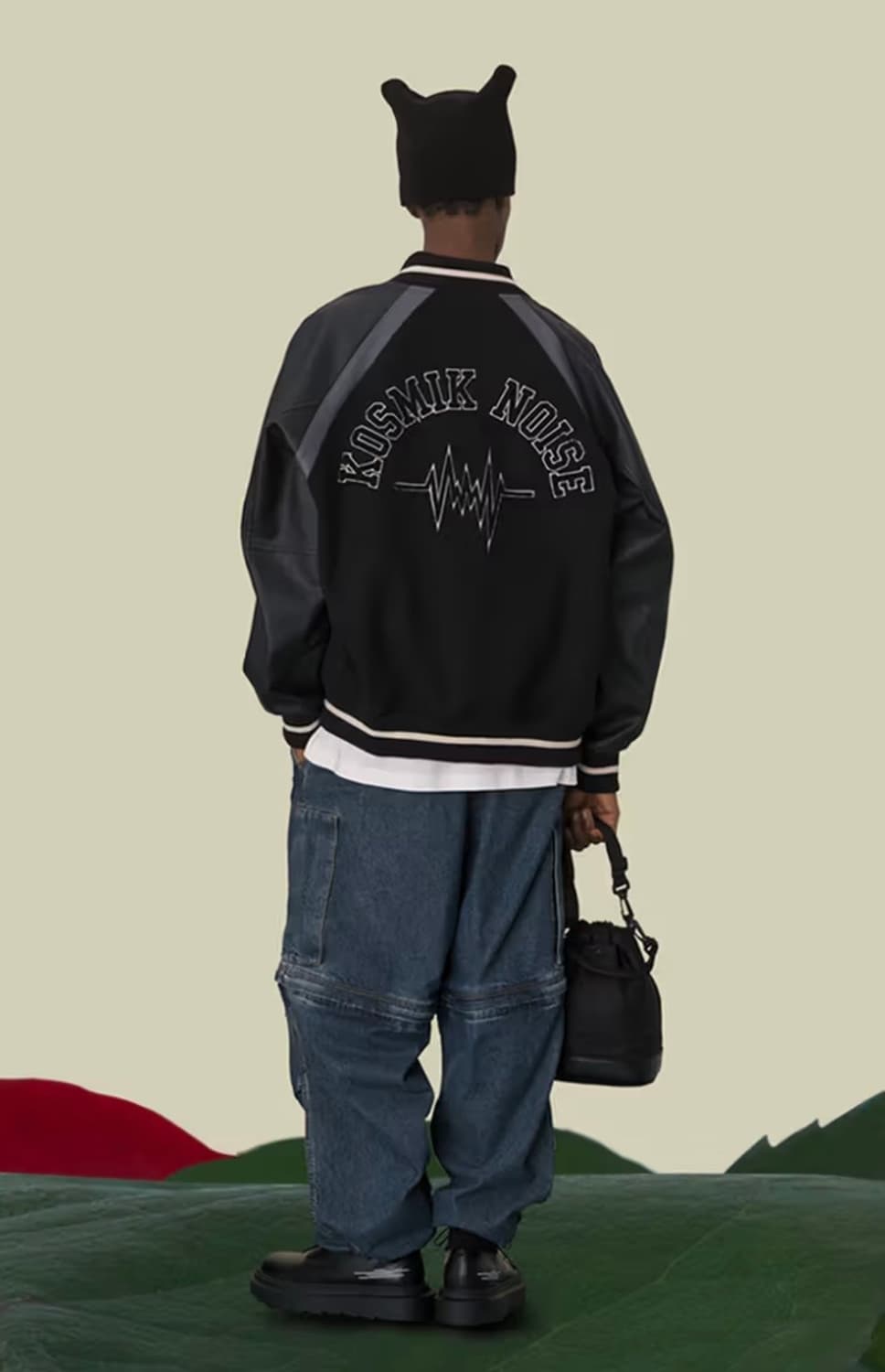 gu 언더커버 바시티 블랙 L 상품이미지1