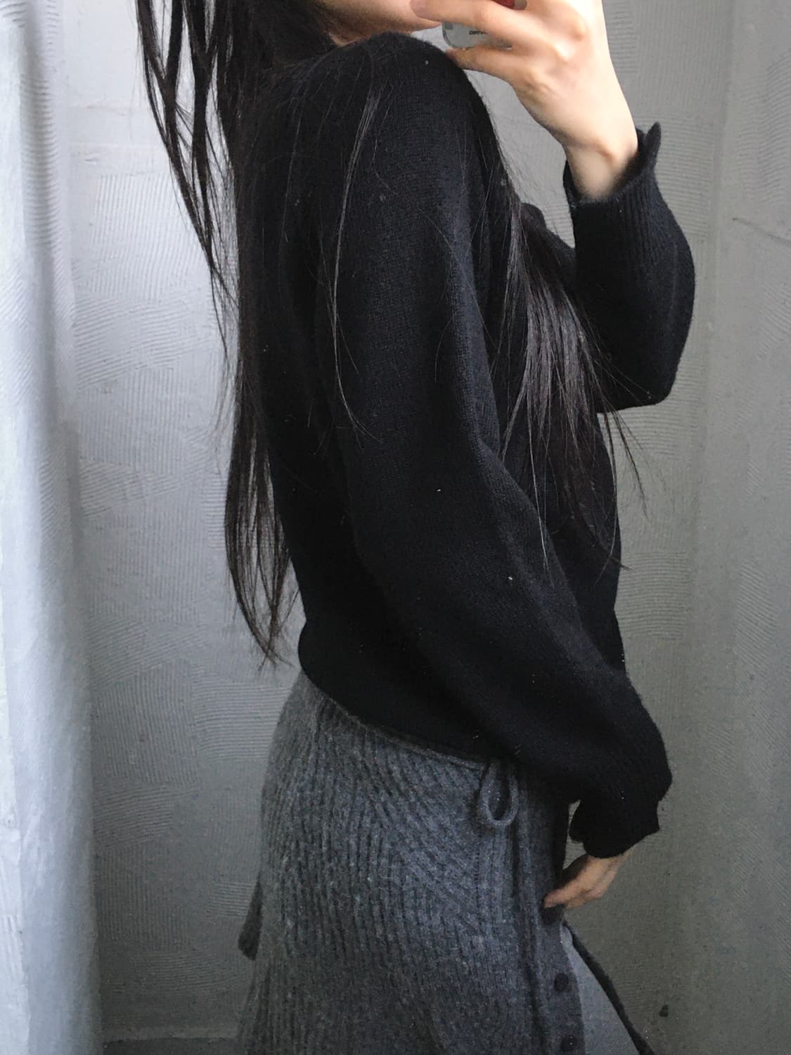 Helmut Lang 헬무트랭 캐시미어 브이넥 니트 상품이미지2