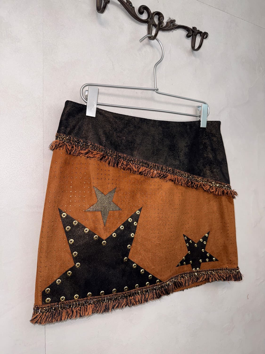 Egoist brown western stud star patch sk 상품이미지2