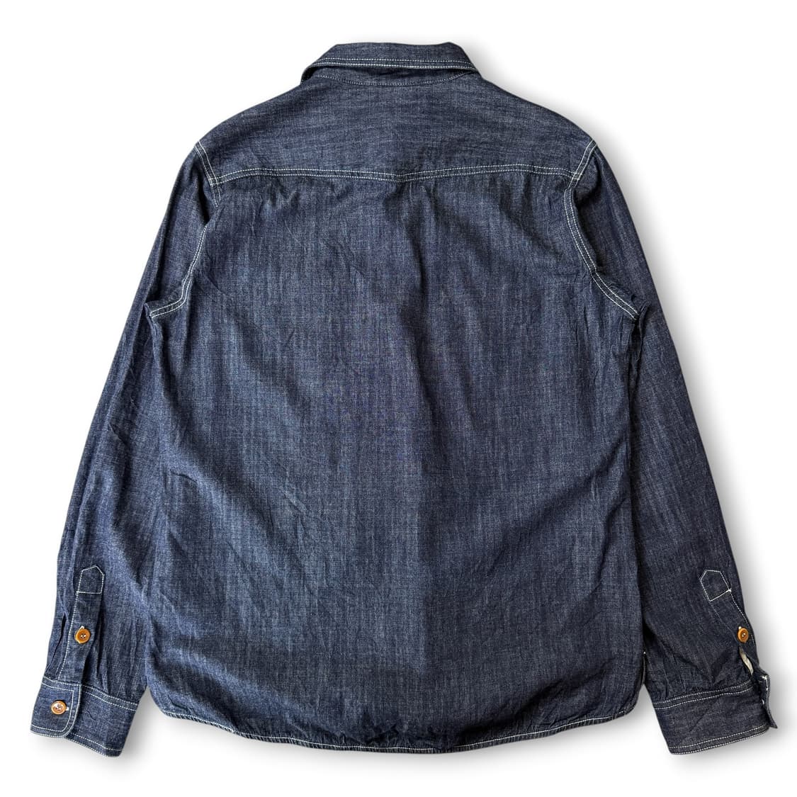 마든클로딩 U.S. NAVY 스타일 데님셔츠 2XL 상품이미지2