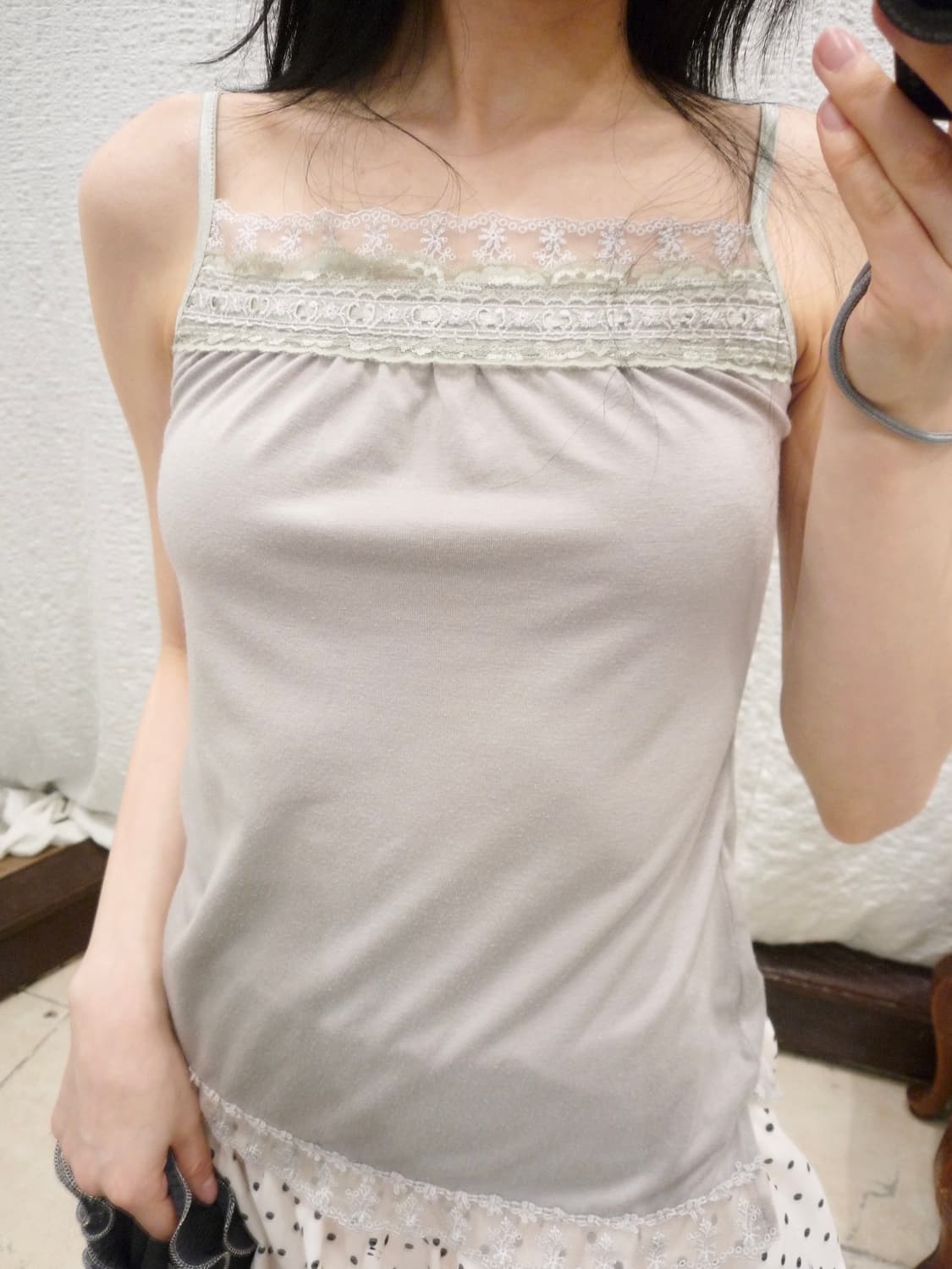 little lace sleeveless 상품이미지3
