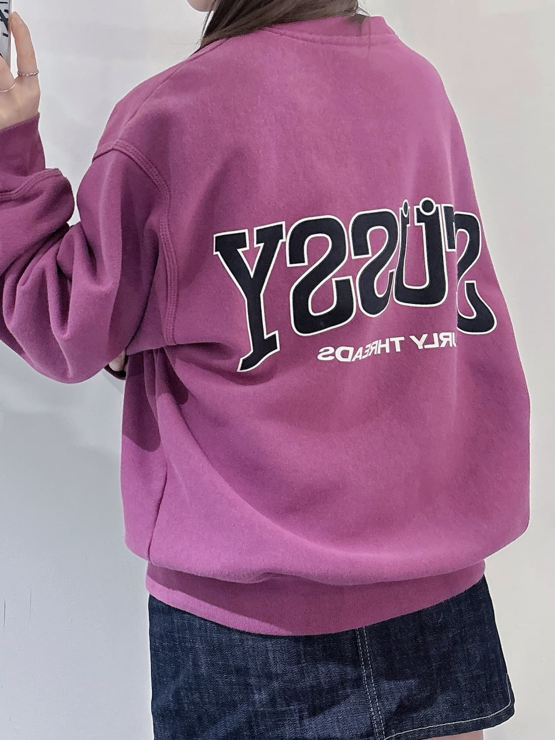 스투시 벌리 쓰레드 크루베리 상품이미지3