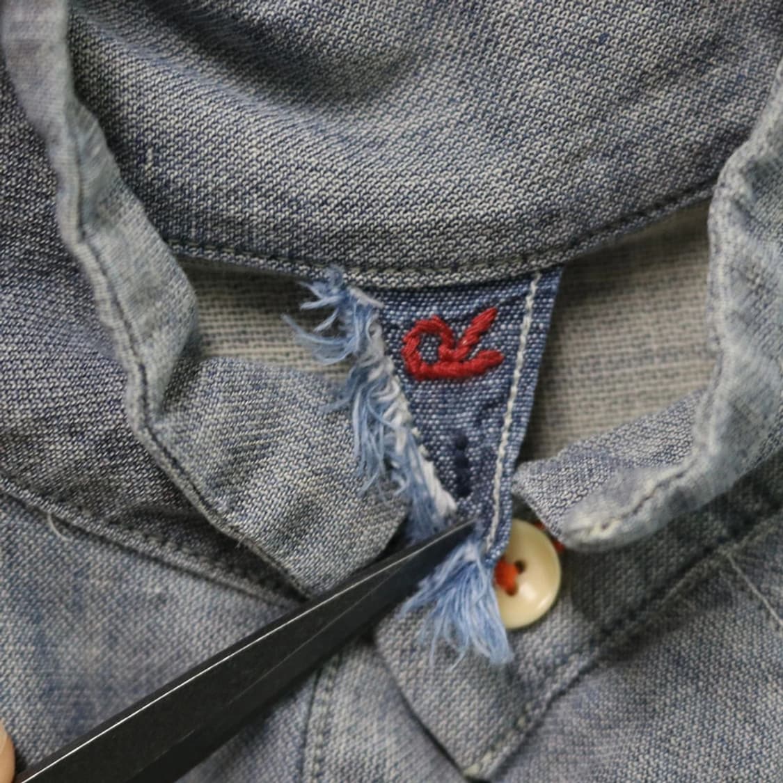 45RPM  데님 헨리넥 셔츠 61981 상품이미지8