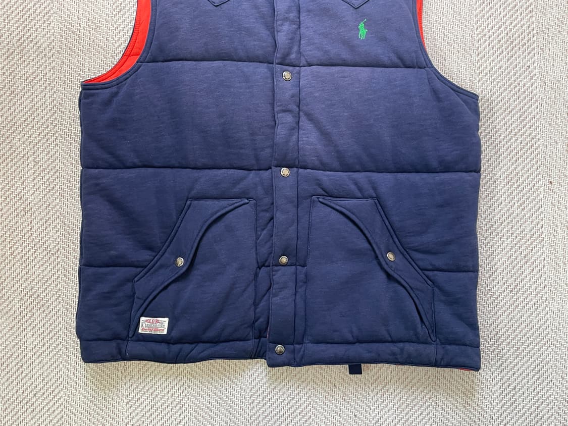 폴로 랄프로렌 퀼티드 코튼 웨스턴 네이비 베스트 상품이미지2
