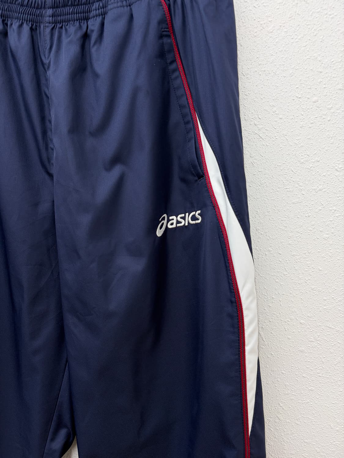 아식스 네이비 트레이닝 팬츠 상품이미지2