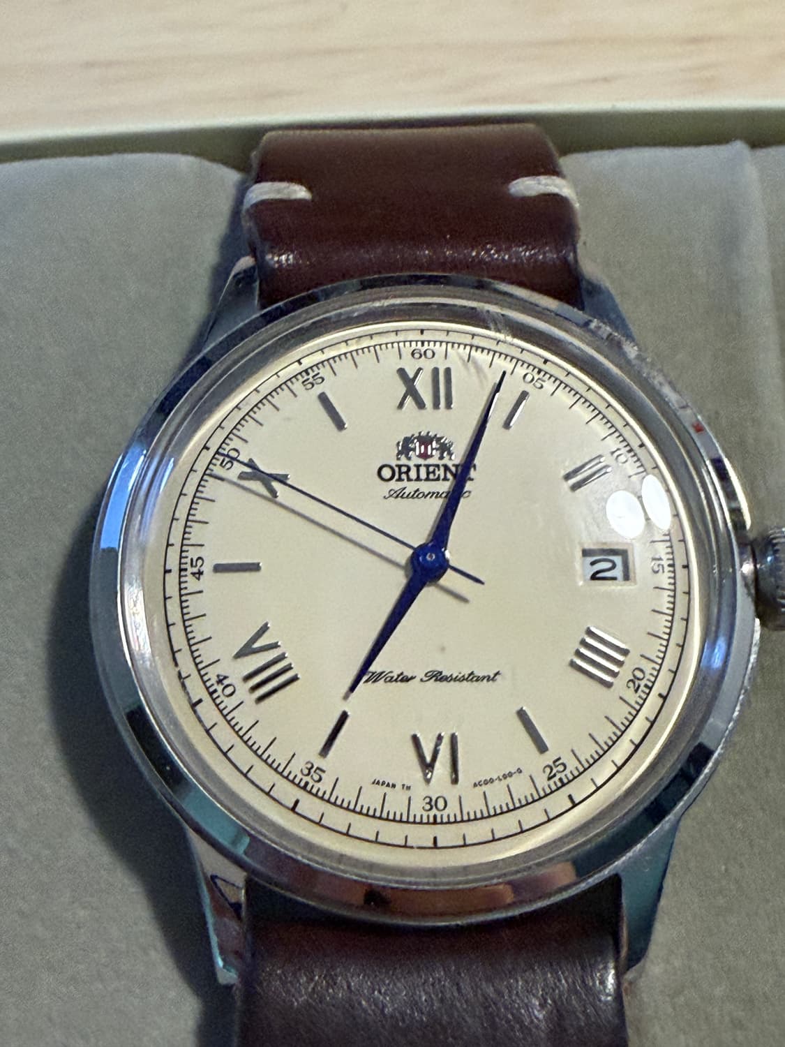 오리엔트 밤비노 크림다이얼 2세대 (40mm) 상품이미지3
