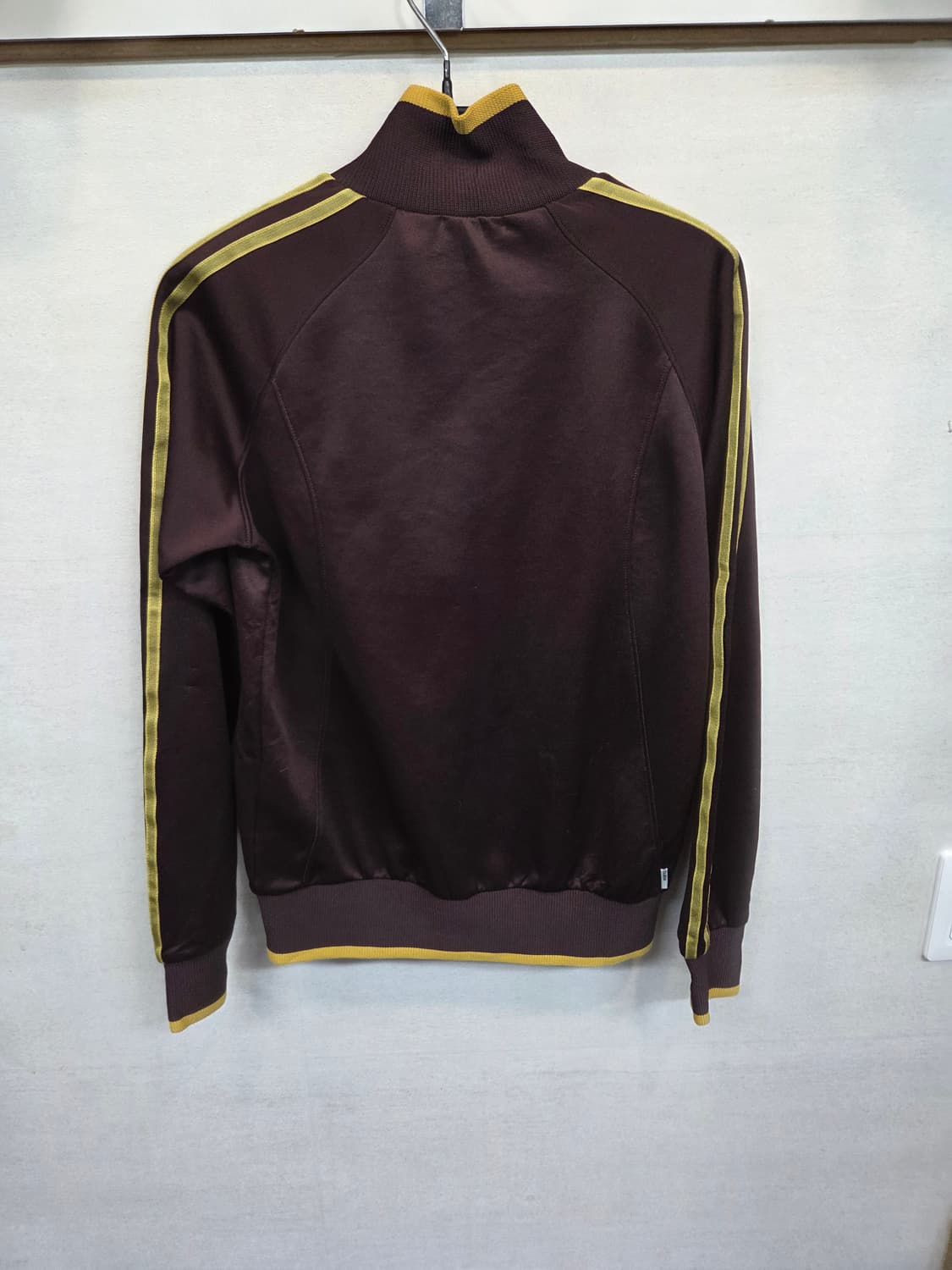 아디다스 올드스쿨 일본판 트랙탑 져지 브라운옐로우 m 상품이미지2