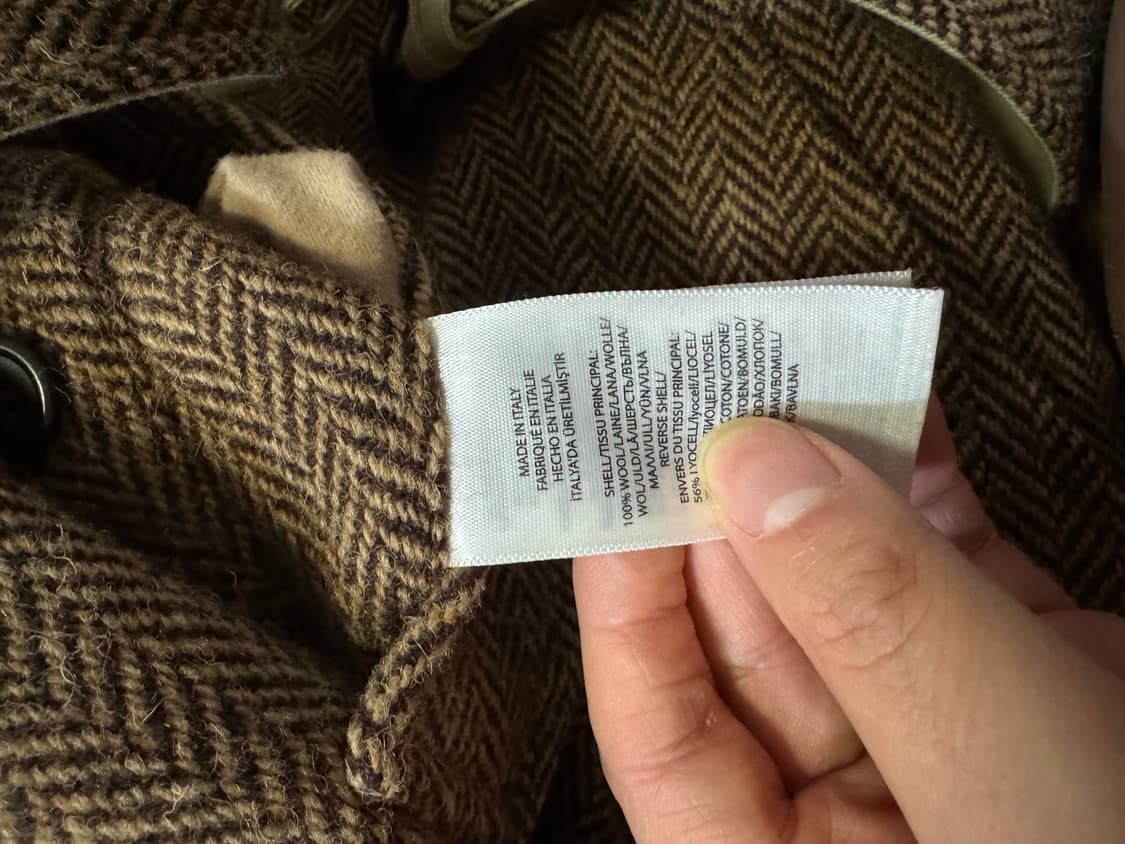 폴로 랄프로렌 발마칸 리버서블 코트 38 상품이미지3