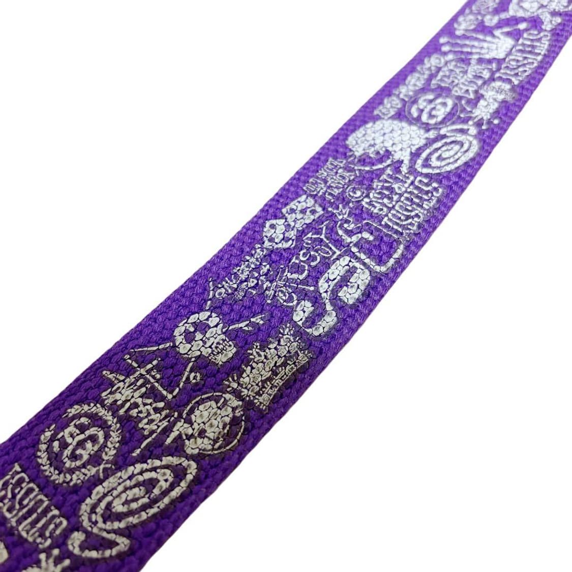 00s 스투시 올오버 로고 웹 벨트 퍼플 상품이미지7