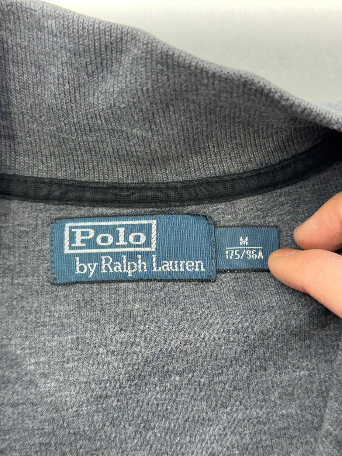 폴로 랄프로렌 그레이 빅 포니 스키 와펜 하프 집업 니트 상품이미지7