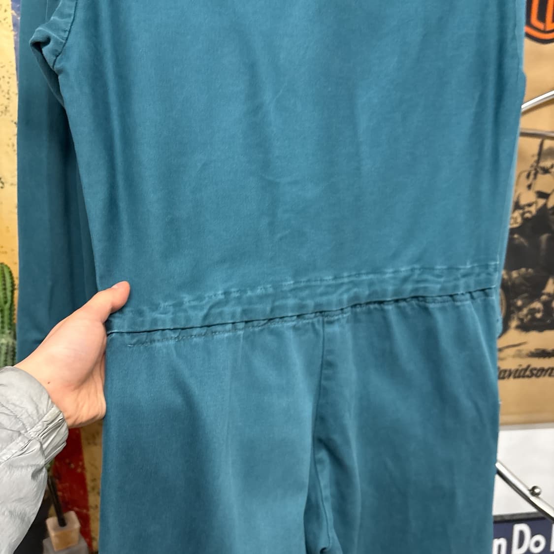 80~90s 프렌치 워크웨어 코튼트윌 커버올 점프수트 N984 상품이미지9