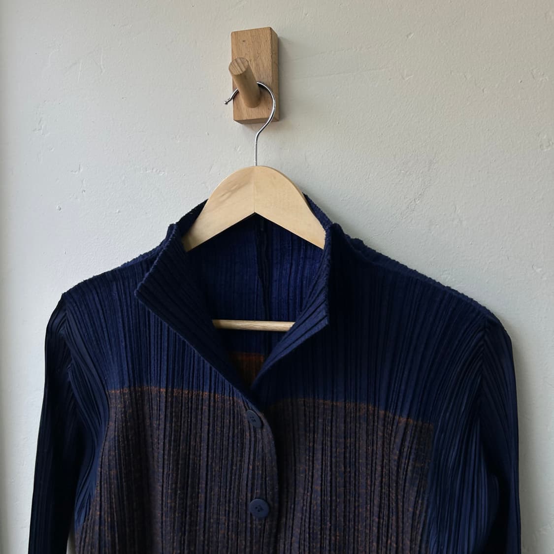 16675 - 플리츠 플리즈 플리츠 롱 가디건 상품이미지3