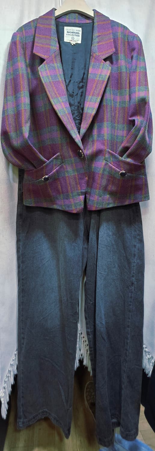 일본 체크자켓  상품이미지1