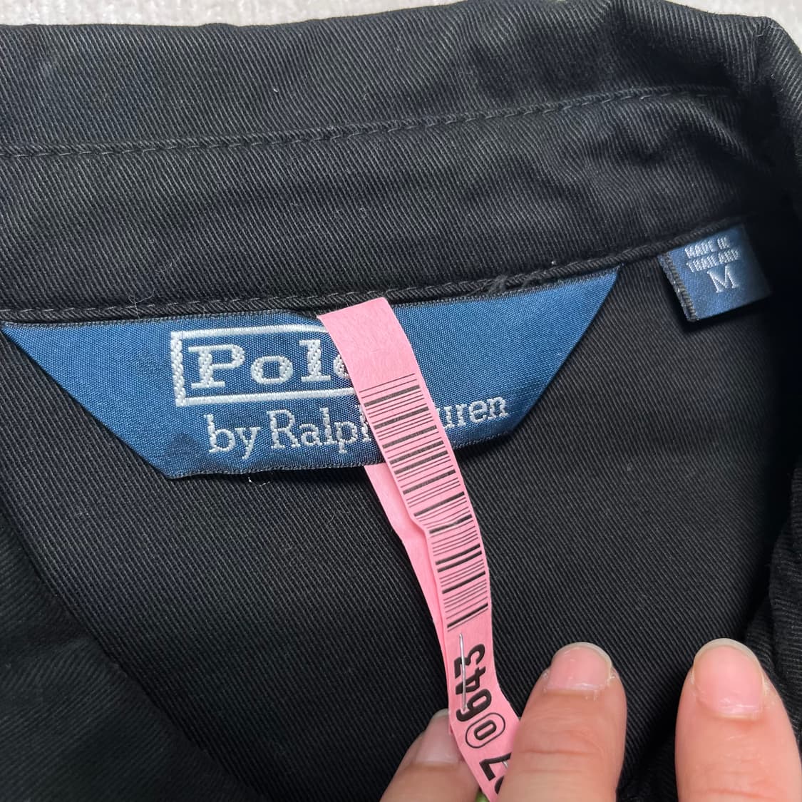 100 폴로랄프로렌 블랙 바라쿠타 블루종 자켓 상품이미지3