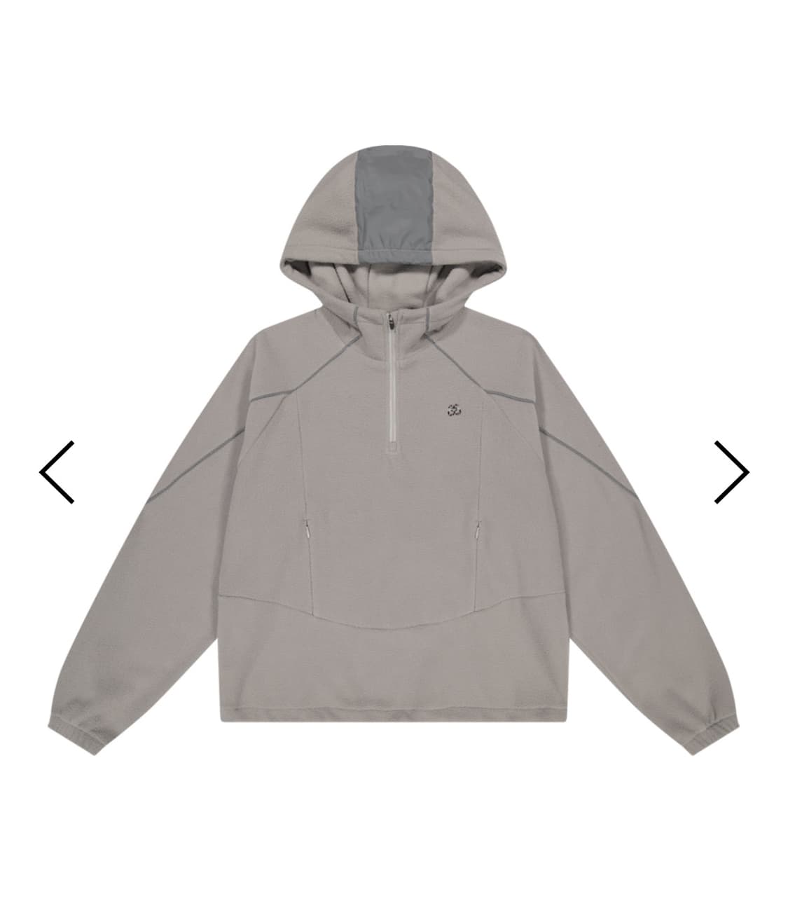 뚜오미오 플리스 풀오버 아노락 size 2 상품이미지1