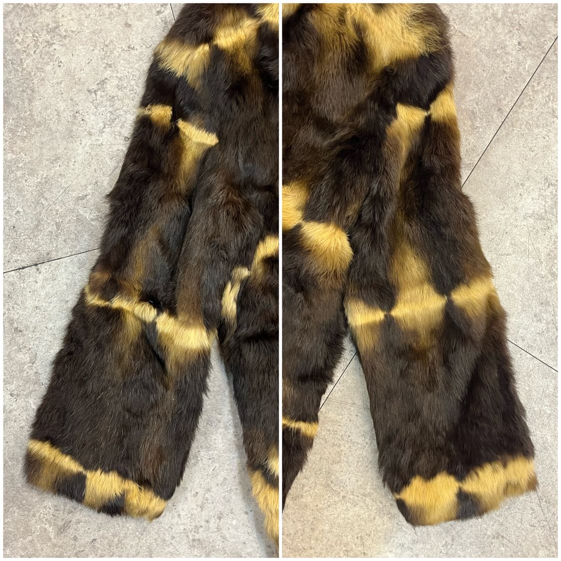 빈티지 모피 믹스 퍼 자켓 #csz2548 상품이미지9