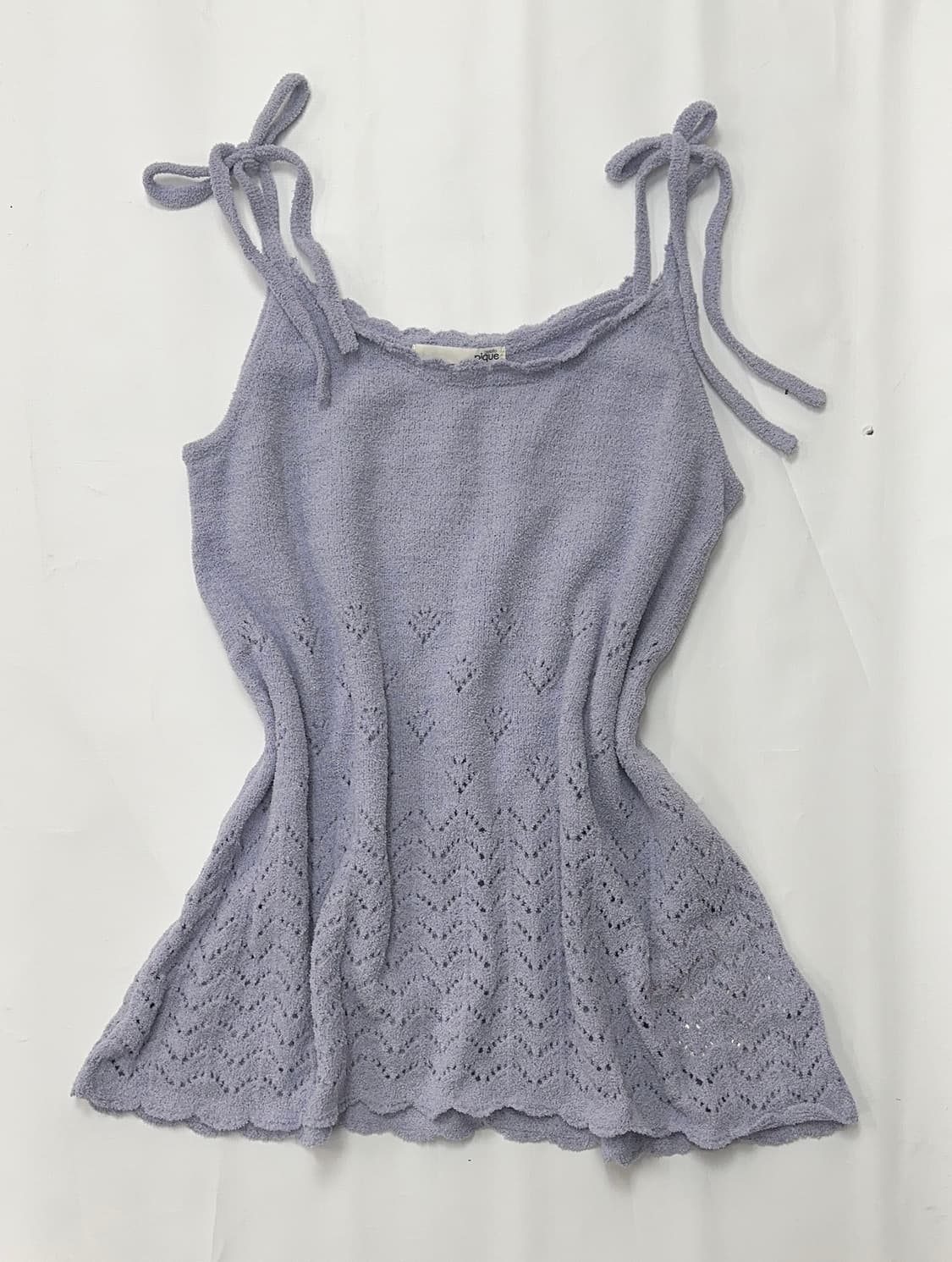 💟 젤라또피케 펀칭 히메갸루 슬리브리스💟 홈웨어 레이어드 연보라 상품이미지2