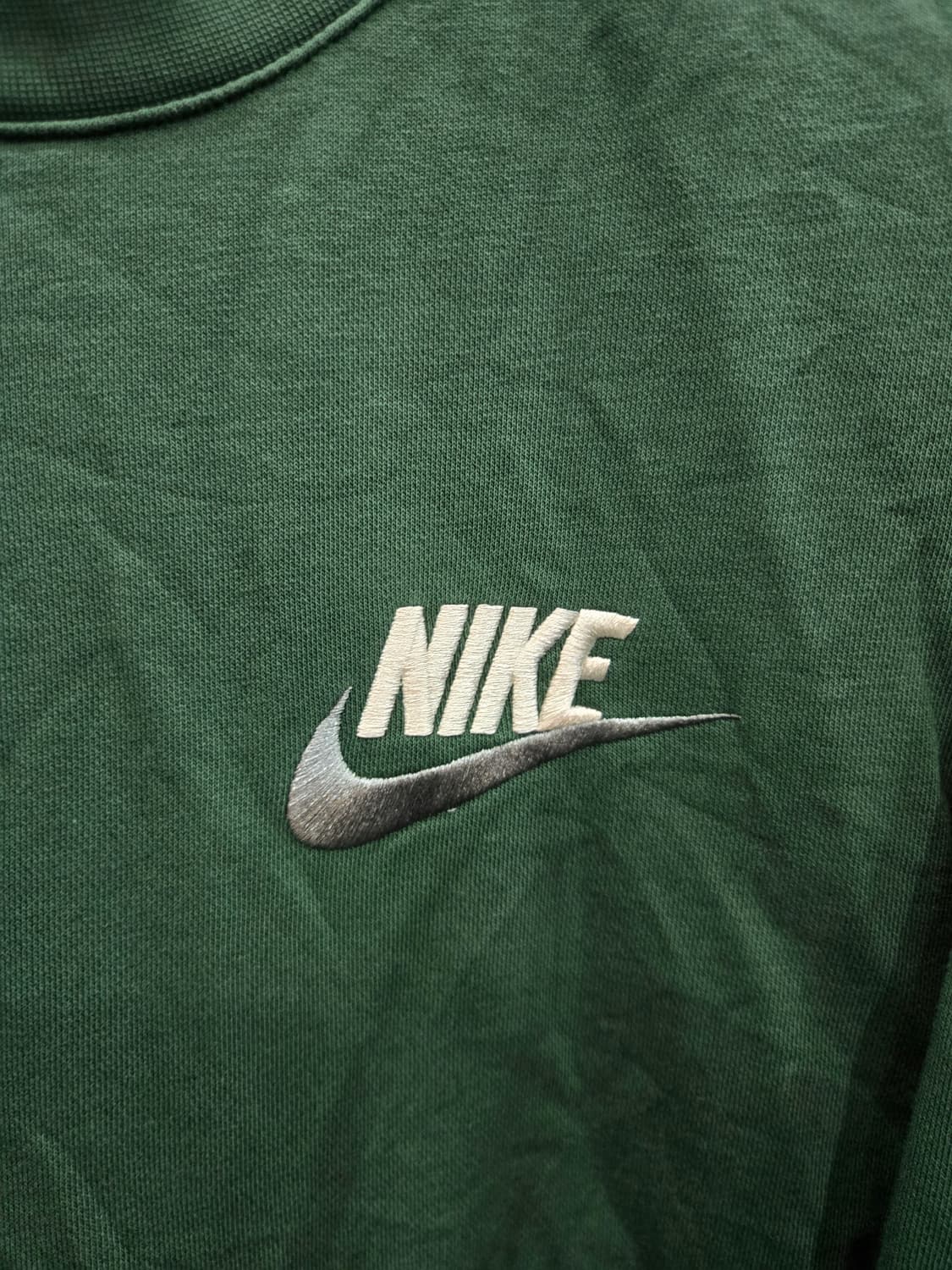 M,95 )) NIKE 나이키 그린 맨투맨! 색상 이뻐요!~ 상품이미지2