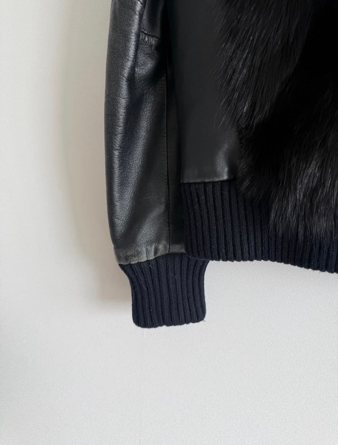 리얼 폭스퍼 양가죽 자켓 상품이미지4