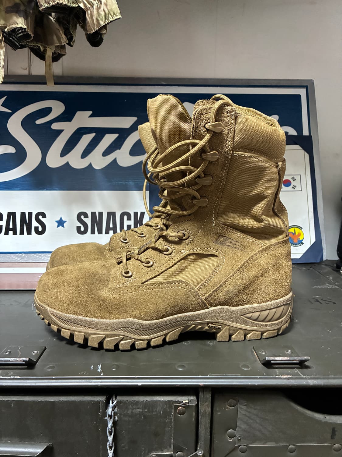 미군 군화 베르빌/ (260mm) 작업화 안전화 스틸토 상품이미지1