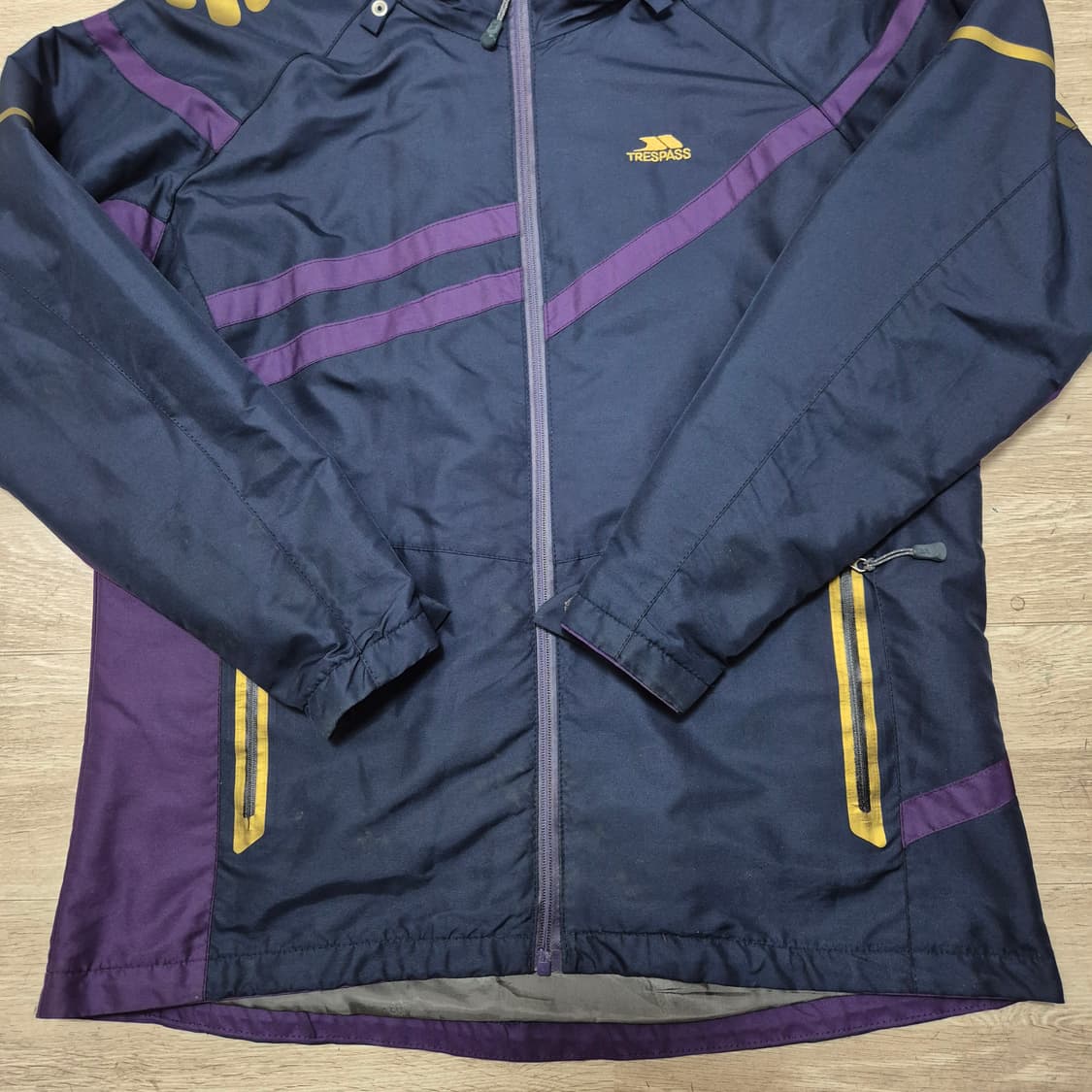 트레스패스 로고 트레스텍스 후드 바람막이 자켓 상품이미지3