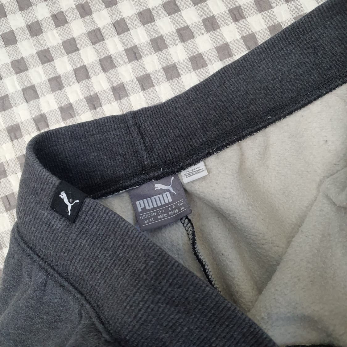 푸마 밴딩 기모 팬츠 남자29~31 상품이미지2