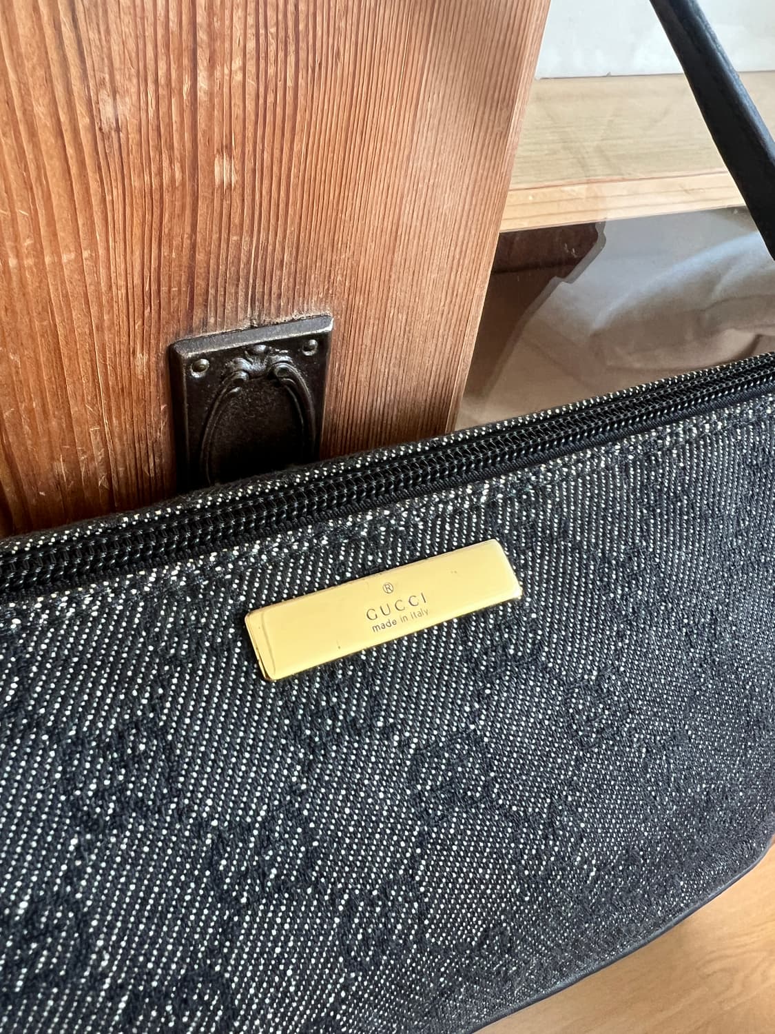 빈티지 구찌 GG 보트 포쉐트 숄더백 상품이미지2