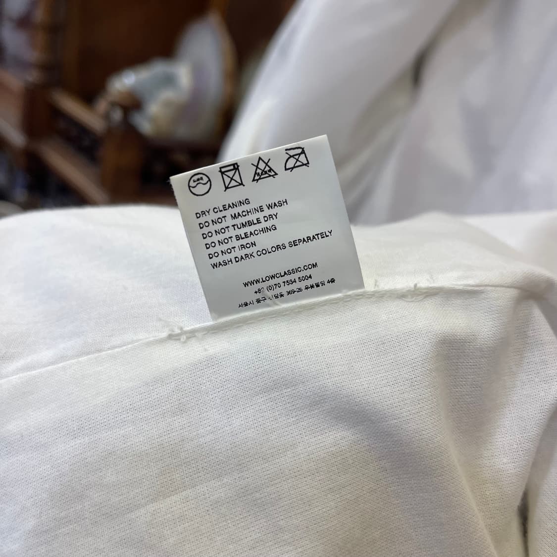 로우 클래식 코튼 블레이저 상품이미지6