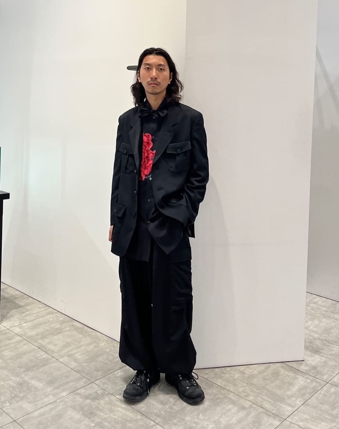 Yohji yamamoto Y's for men dahlia shirt 상품이미지6