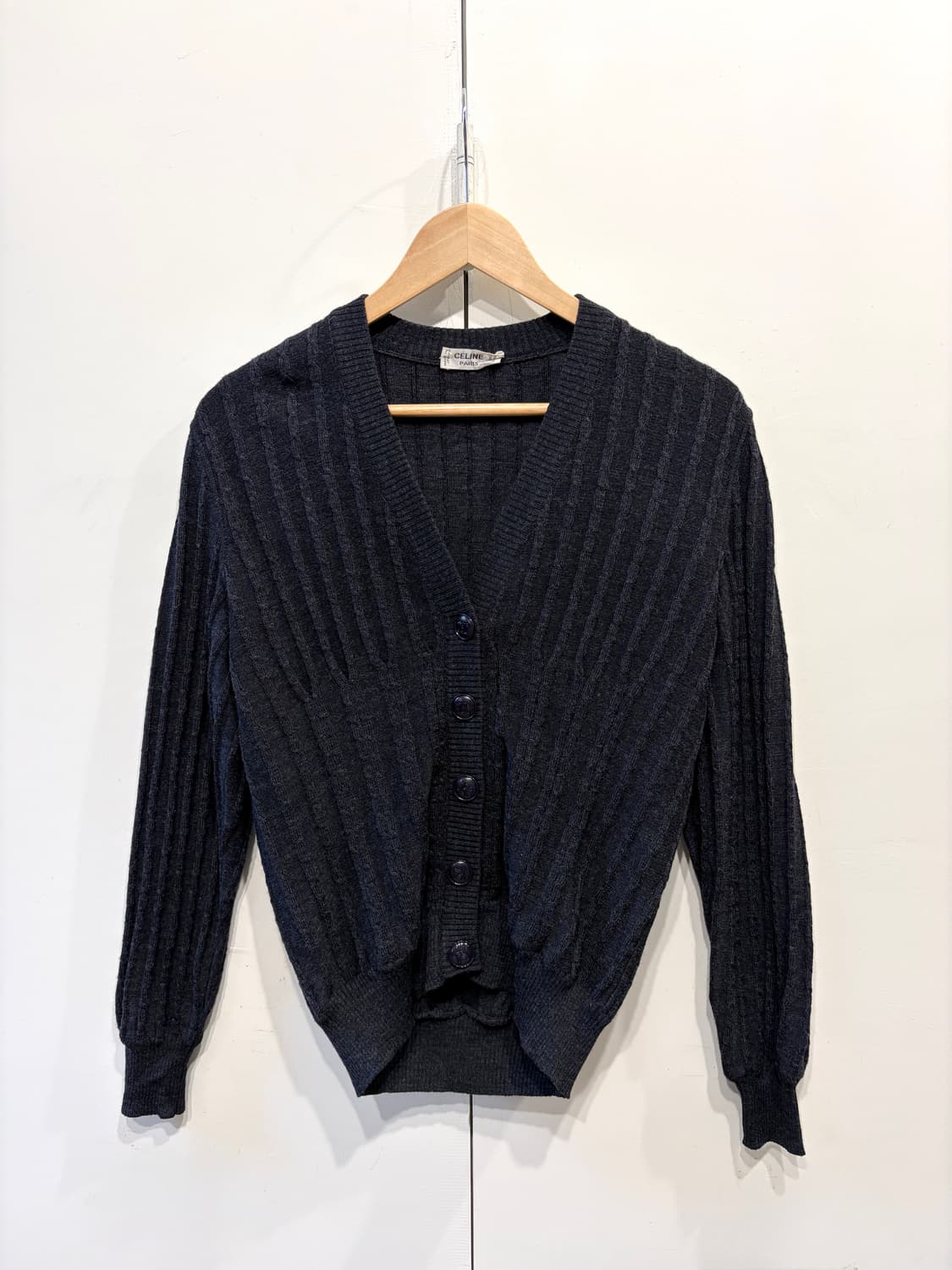 셀린느 울 니트 가디건 상품이미지1