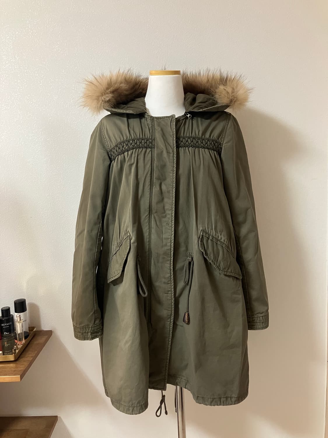 써스데이 아일랜드 Thursday island 퍼 후드 야상점퍼 상품이미지1