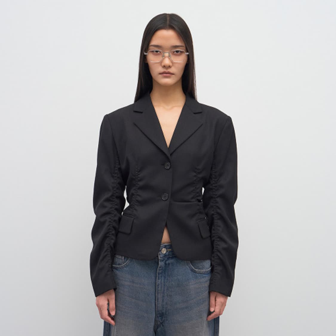 엘씨디씨티엠 셔링 크롭 자켓 상품이미지9