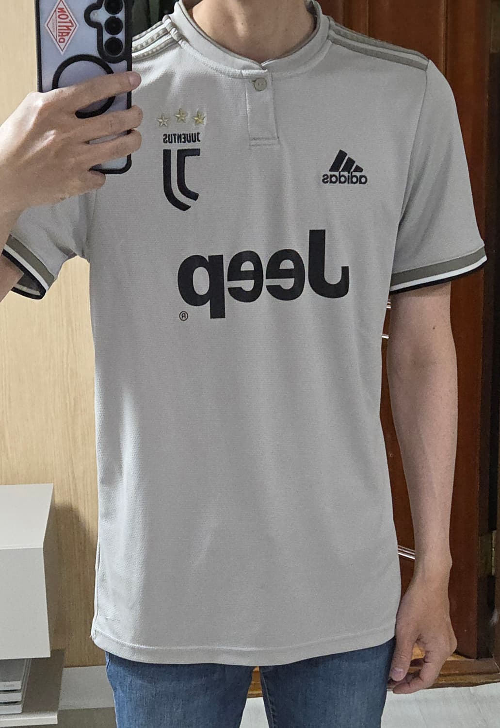 (착샷) 아디다스 유벤투스 유니폼 져지 18-19 레트로  상품이미지10