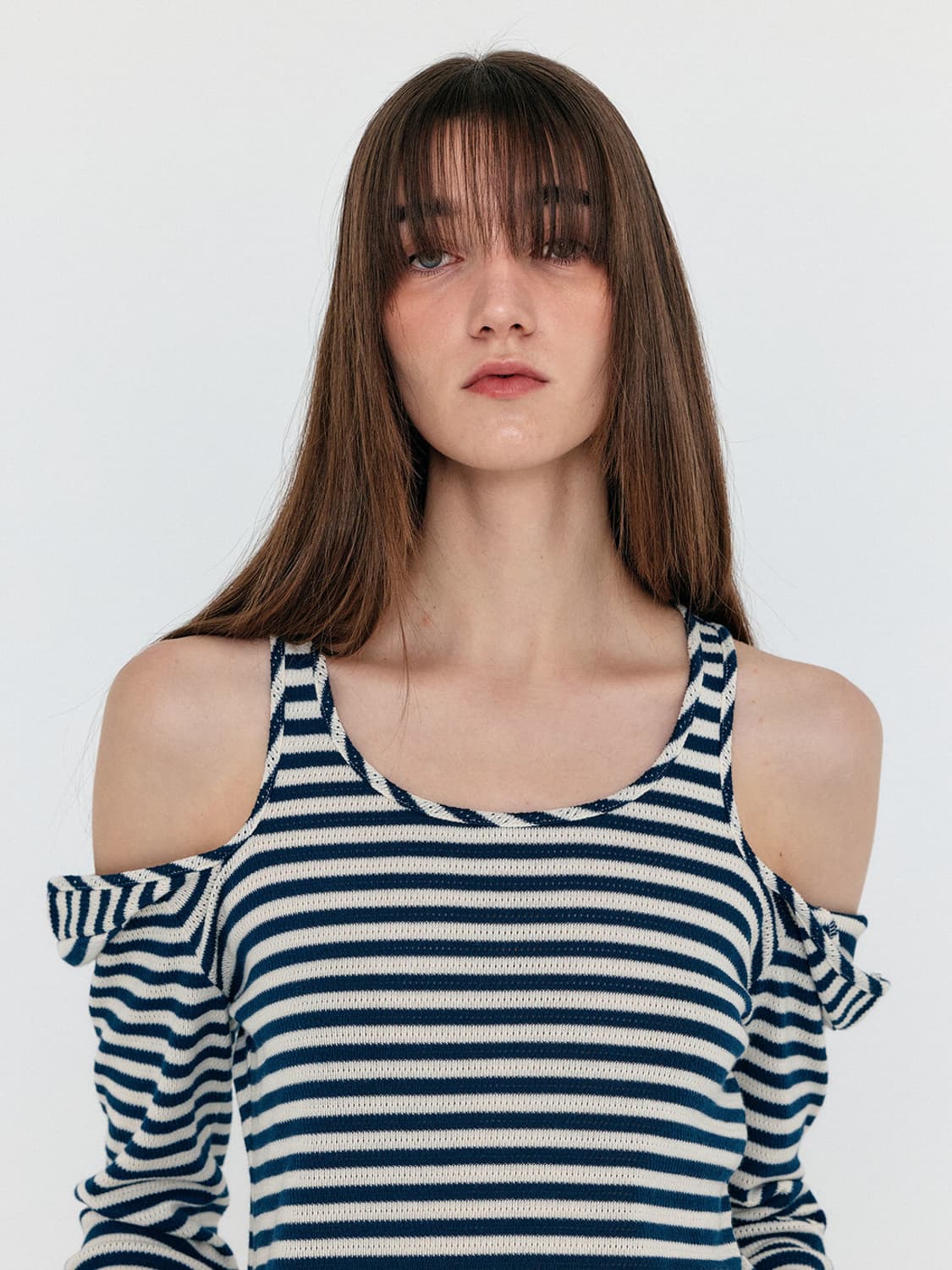 EENK WOUl Long Sleeve Cutout Jersey T 상품이미지3