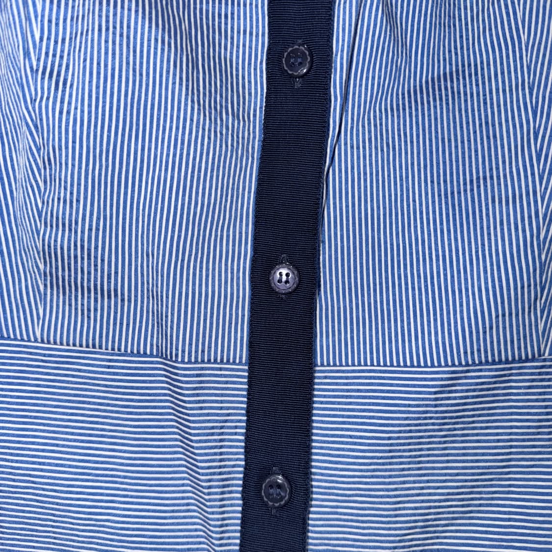 Stripe geek blue top 상품이미지4