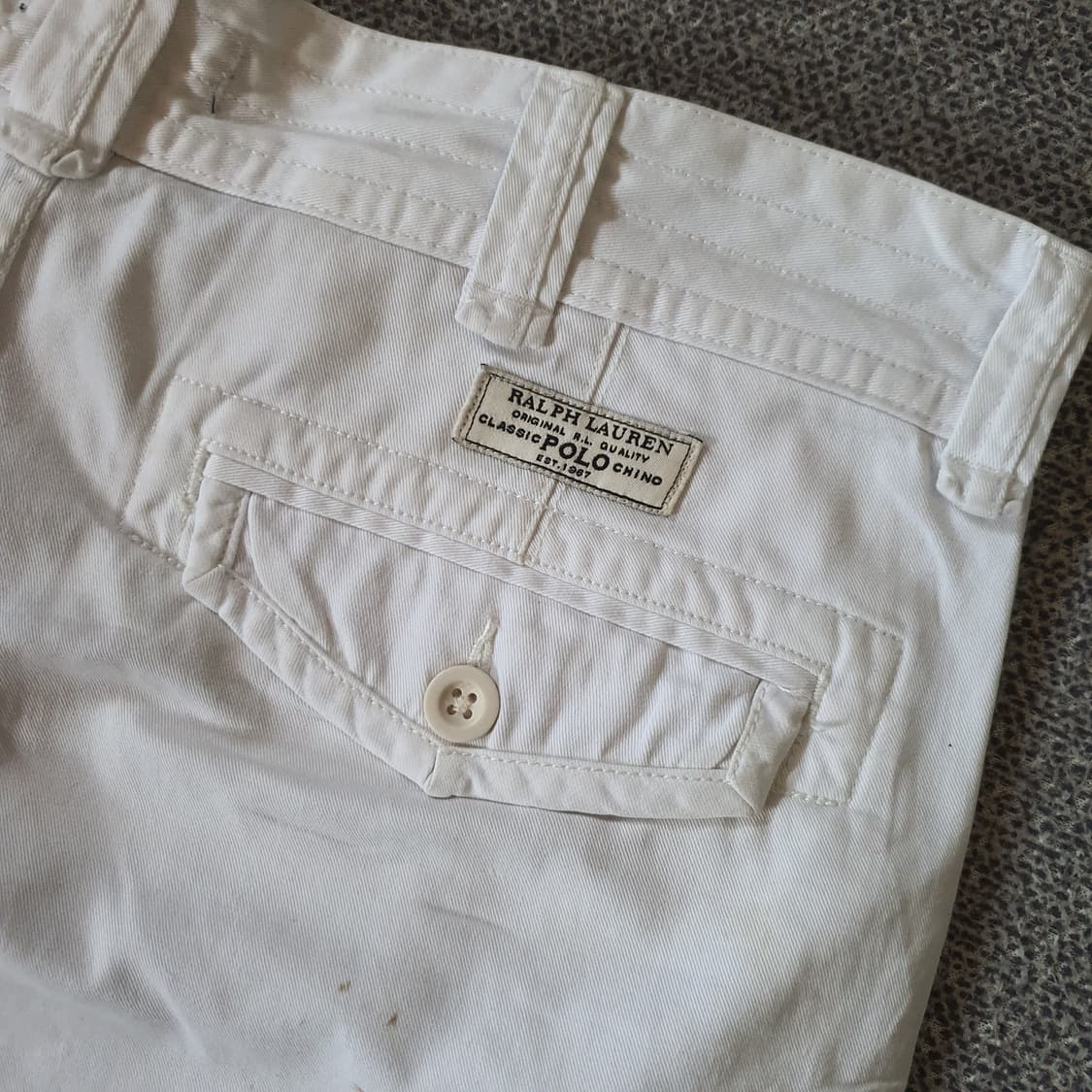 폴로 랄프로렌 화이트 카고 숏팬츠  No.50 상품이미지10