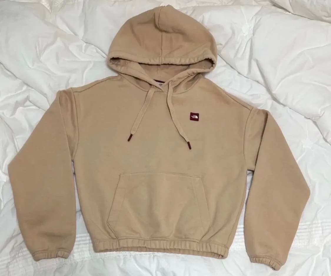 노스페이스 크롭 후드티 s 상품이미지1