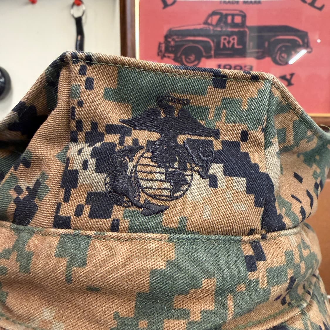 미해병대 USMC MARPAT 유틸리티 캡 오리지널 Medium 상품이미지6