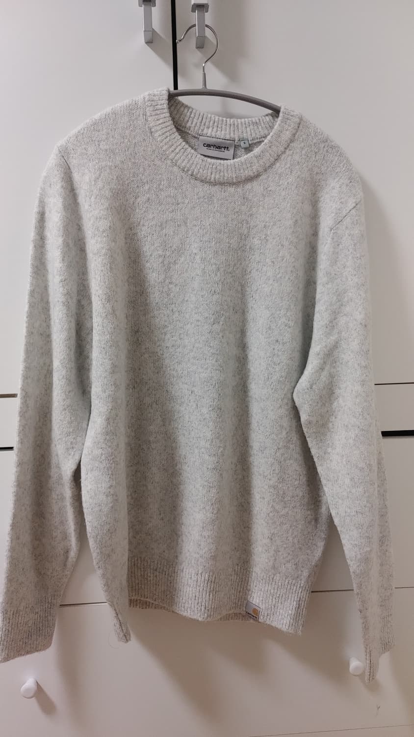 칼하트 WIP WAVY STATE SWEATER 니트 애쉬헤더 S 상품이미지1