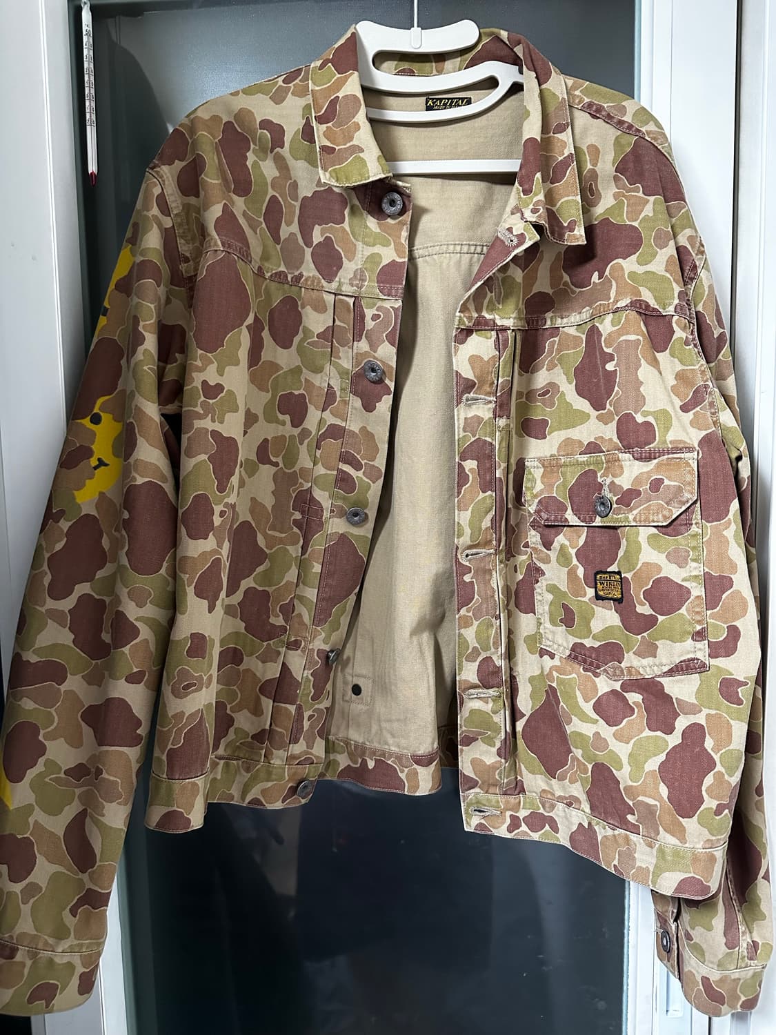 캐피탈 스마일 카모 해링본 퍼스트 자켓 상품이미지2